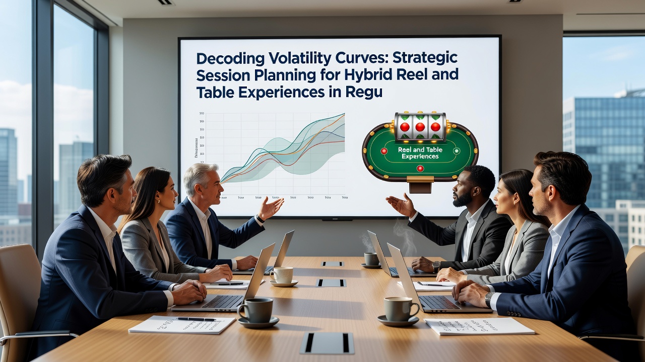 Strategische Sitzungsplanung mit Volatilitätskurven für hybride Reel- und Table-Spiele